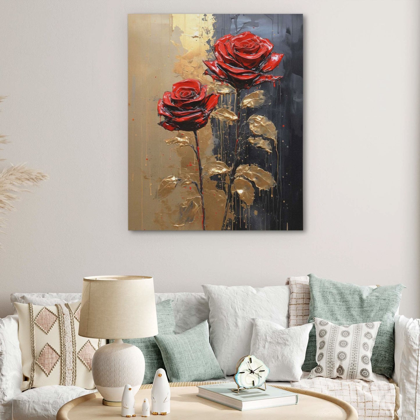 Enchanted Blossoms - Flowers Art for Bathroom