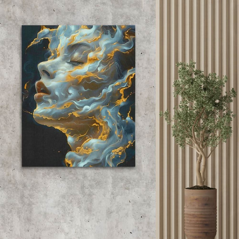 Enchanted Soul - Dark Academia Canvas Print