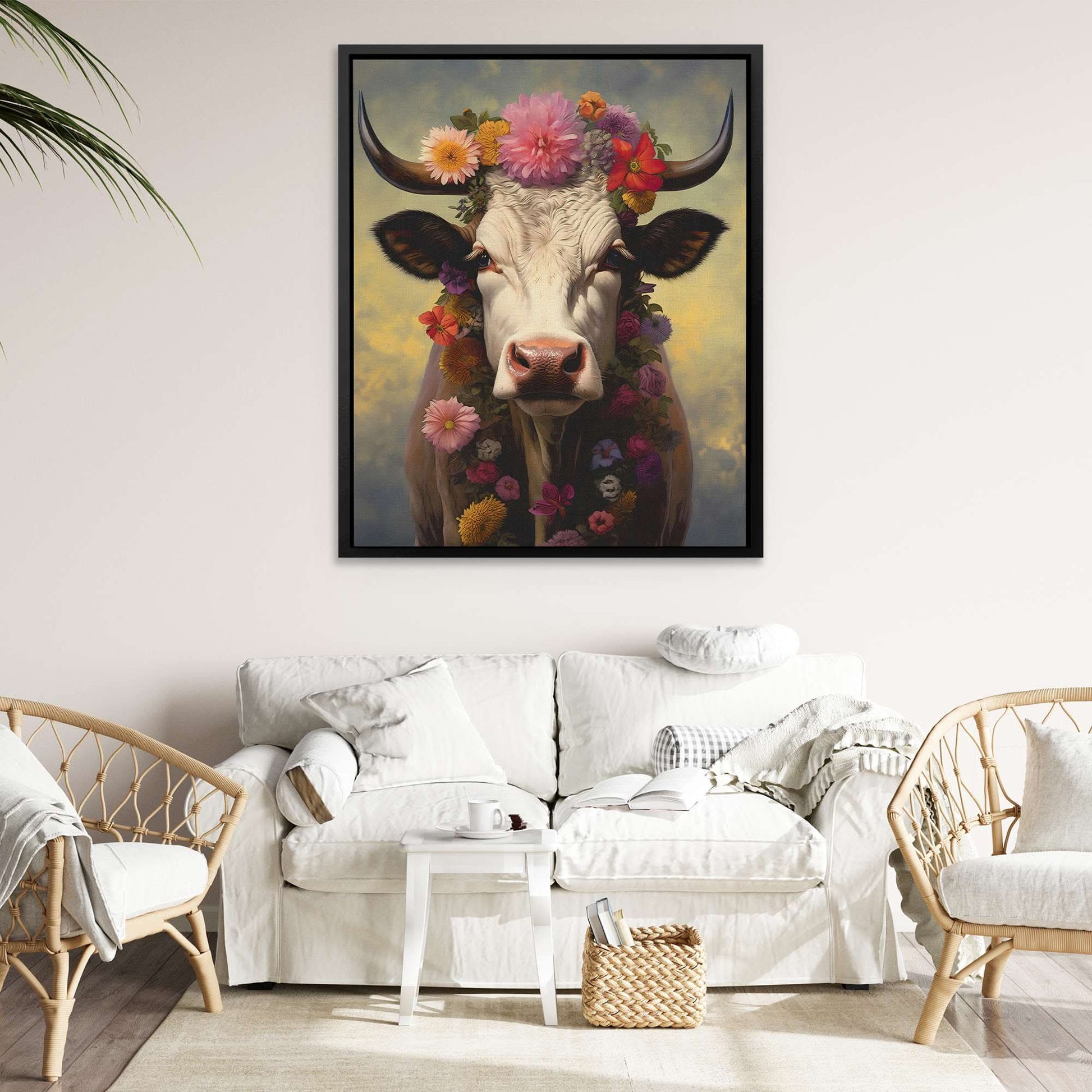 Energetic Pasture - Large Canvas Print