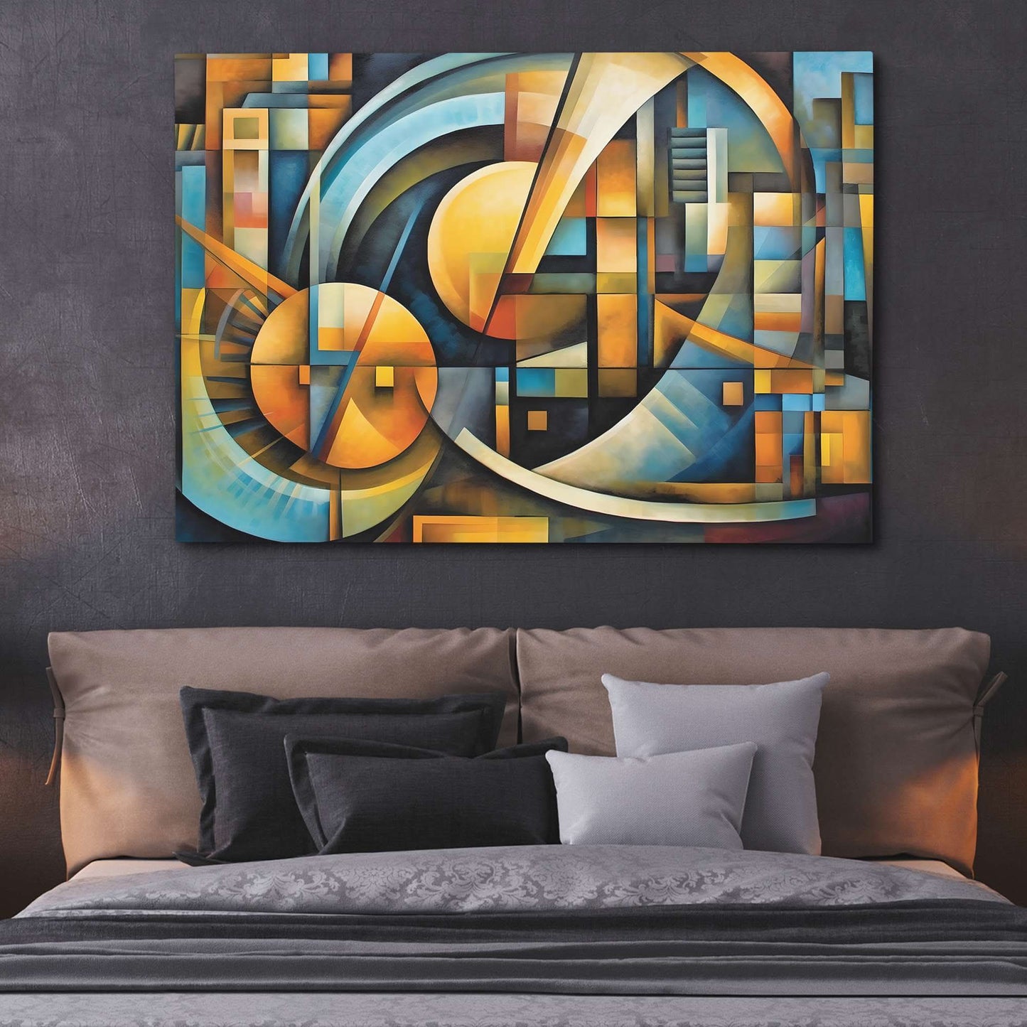 Enigmatic Flow - Framed Wall Art