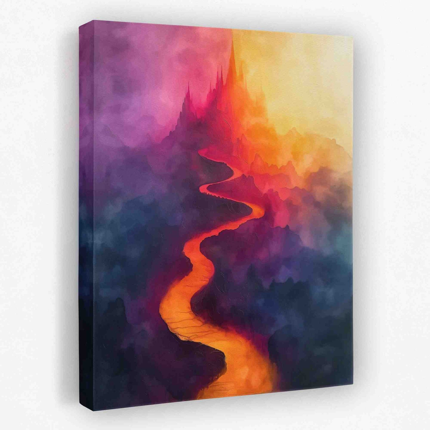 Enigmatic Journey - Cityscapes Canvas Wall Art