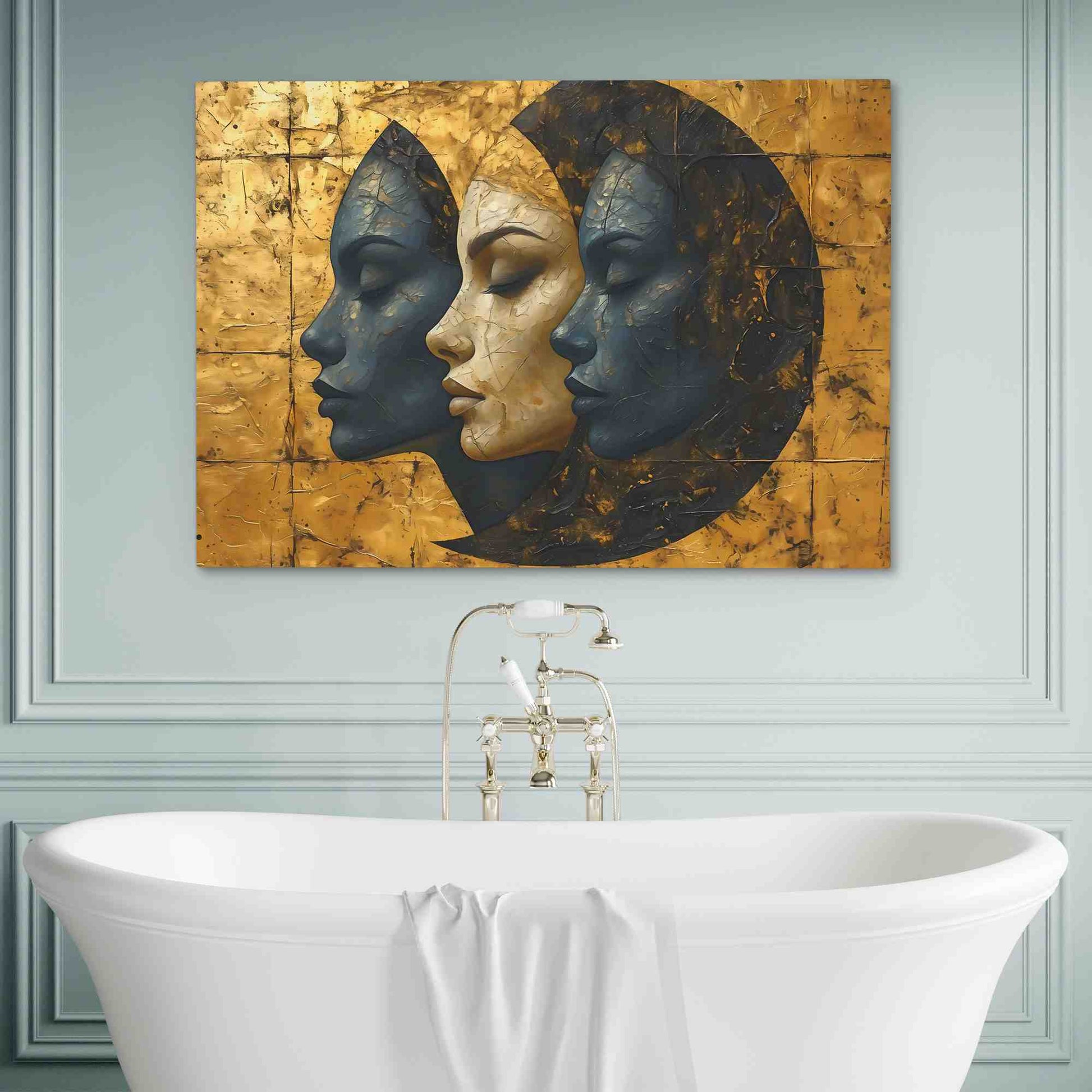 Enigmatic Triplets - Female Art