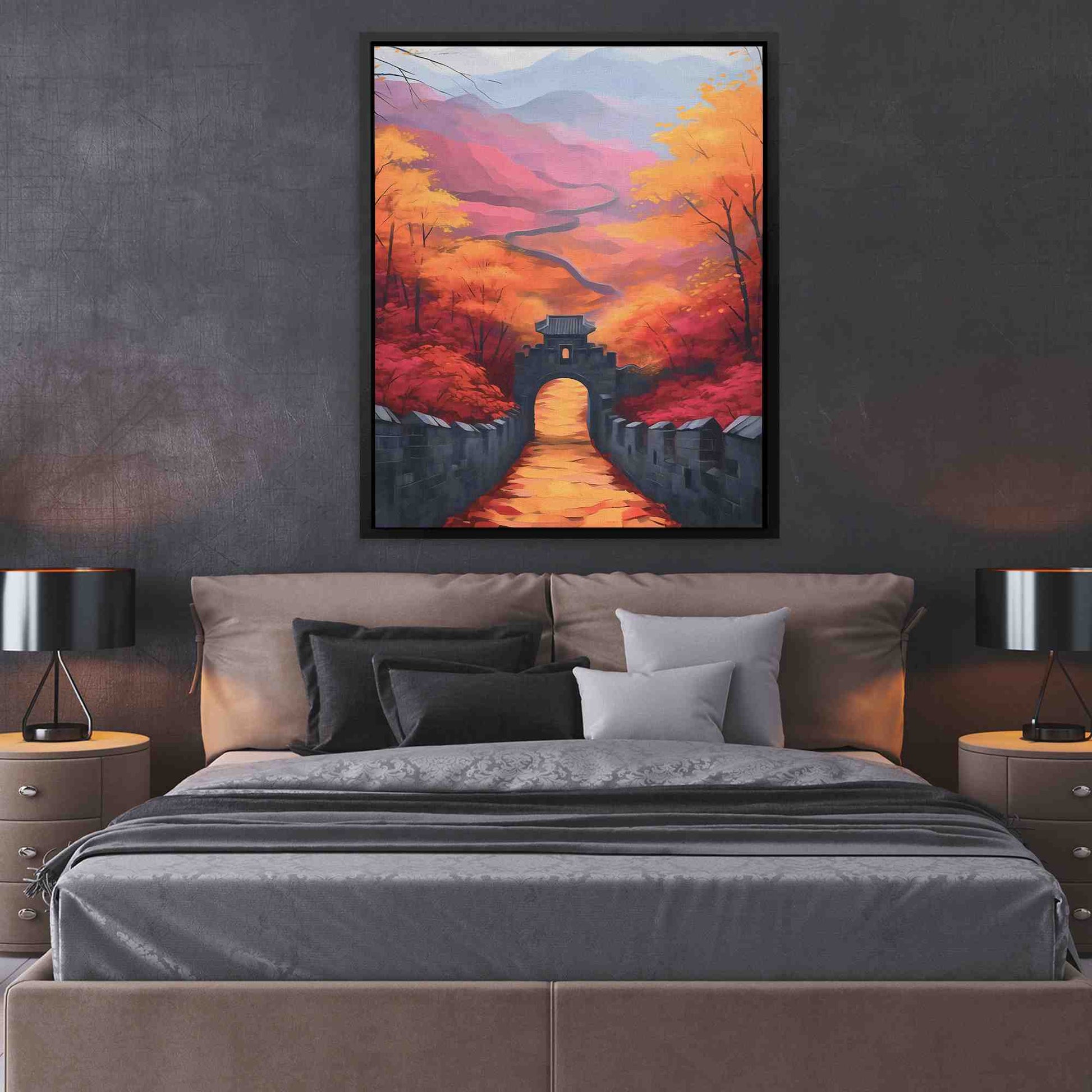 Enter the Great Wall - Architecture Art