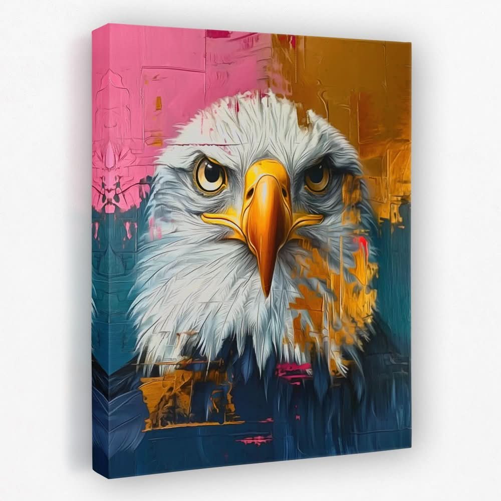 Eternal  Eagle - Animals Canvas Wall Art