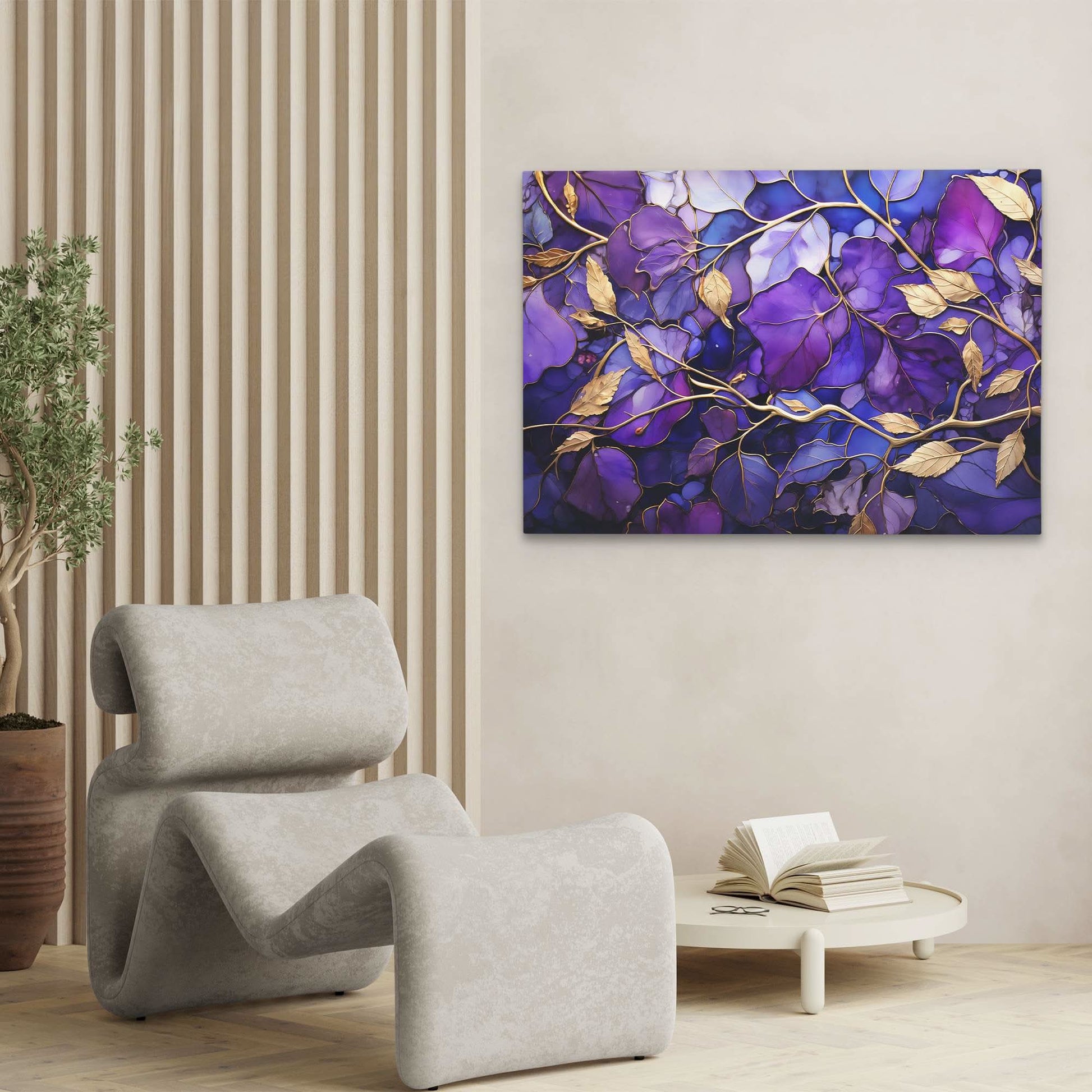 Eternal Garden - Large Abstract Canvas Print
