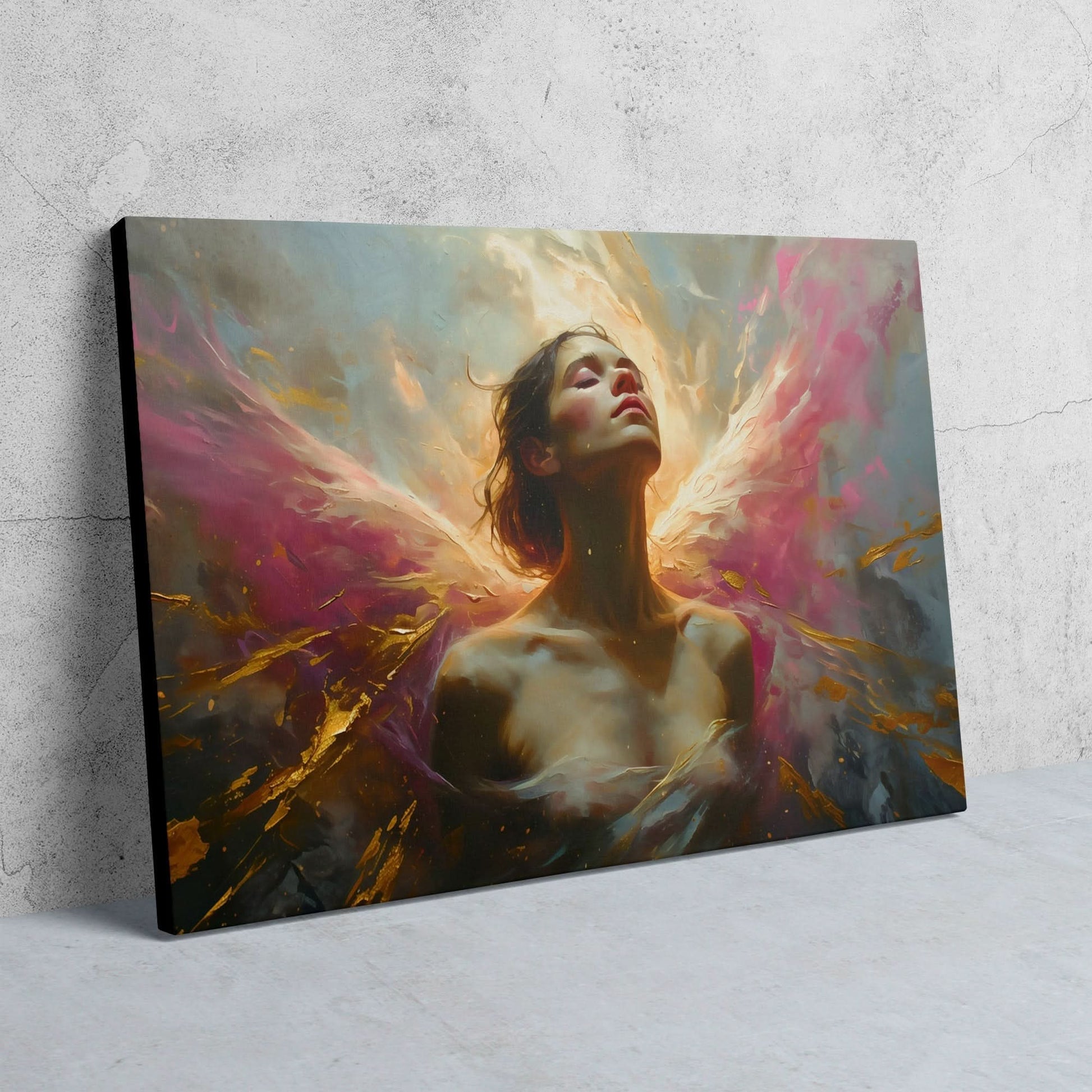 Eternal Horizon - Pink Canvas Wall Art