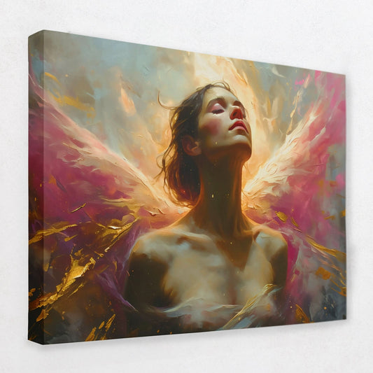 Eternal Horizon - Angel Canvas Wall Art