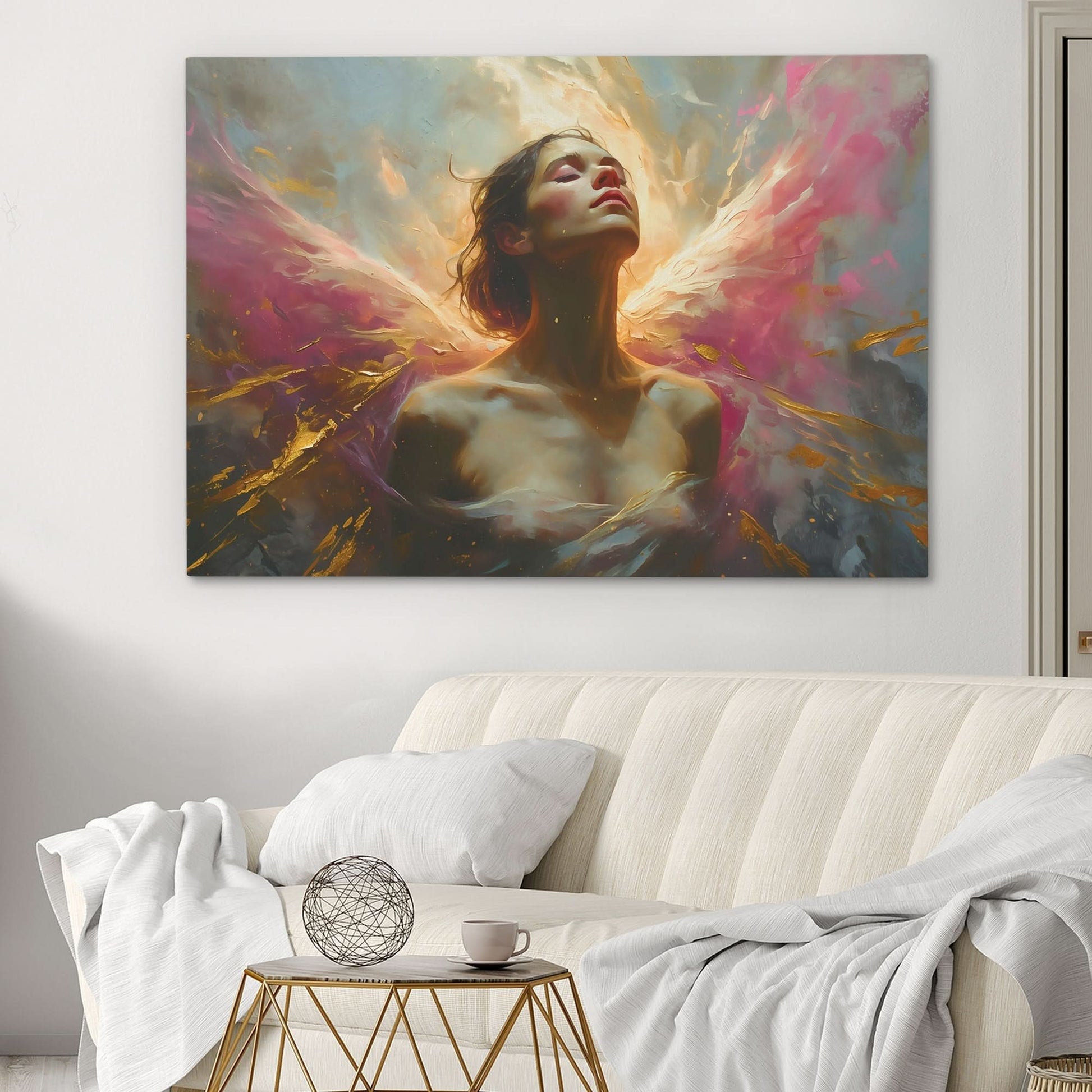 Eternal Horizon - Wall Art in Black Frame