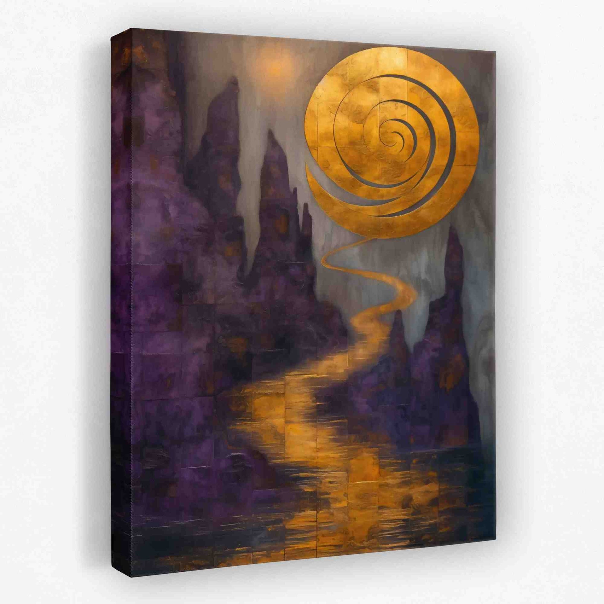 Ethereal Energy - Mountain Canvas Wall Art