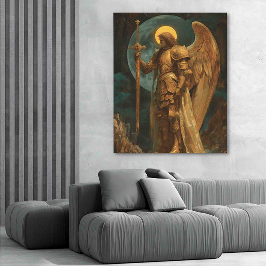 Ethereal Essence - Fantasy Wall Art in Black Frame