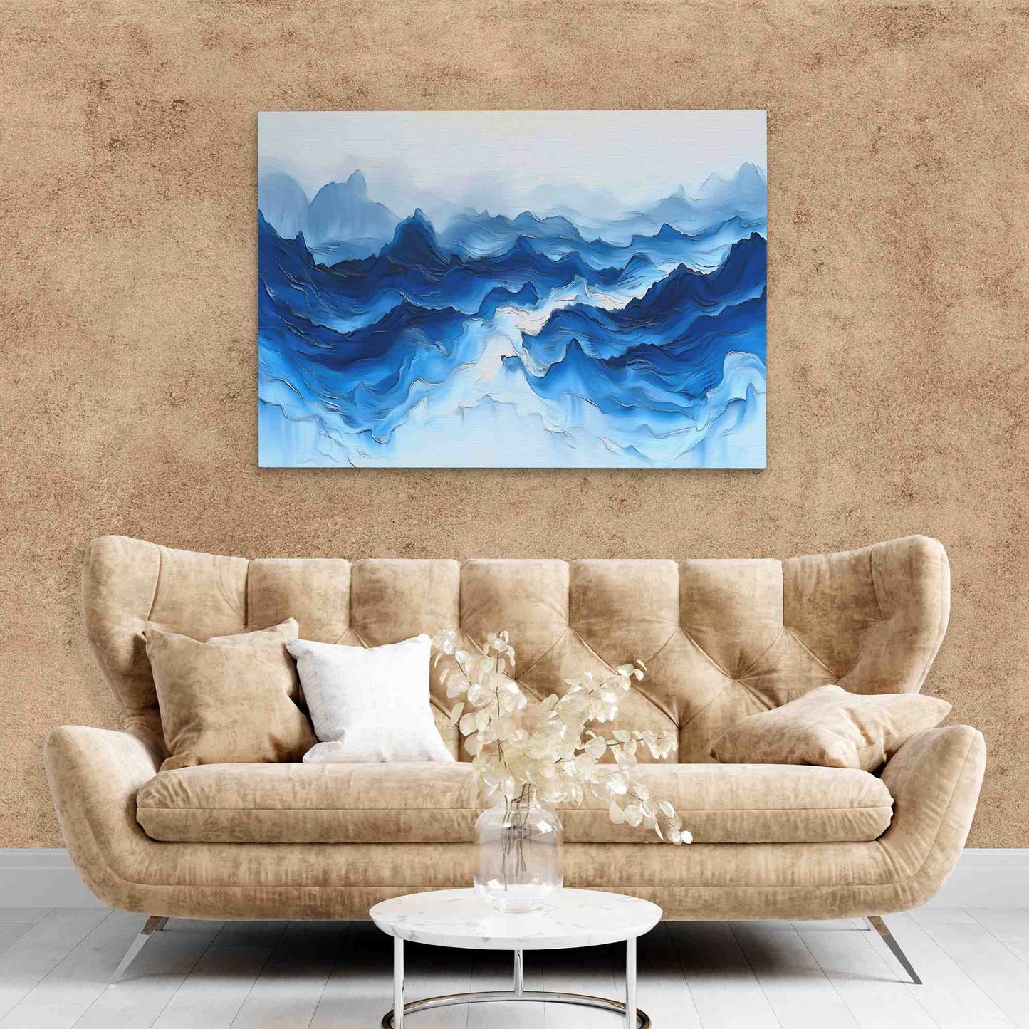 Ethereal Landscape - Large Abstract Canvas Print