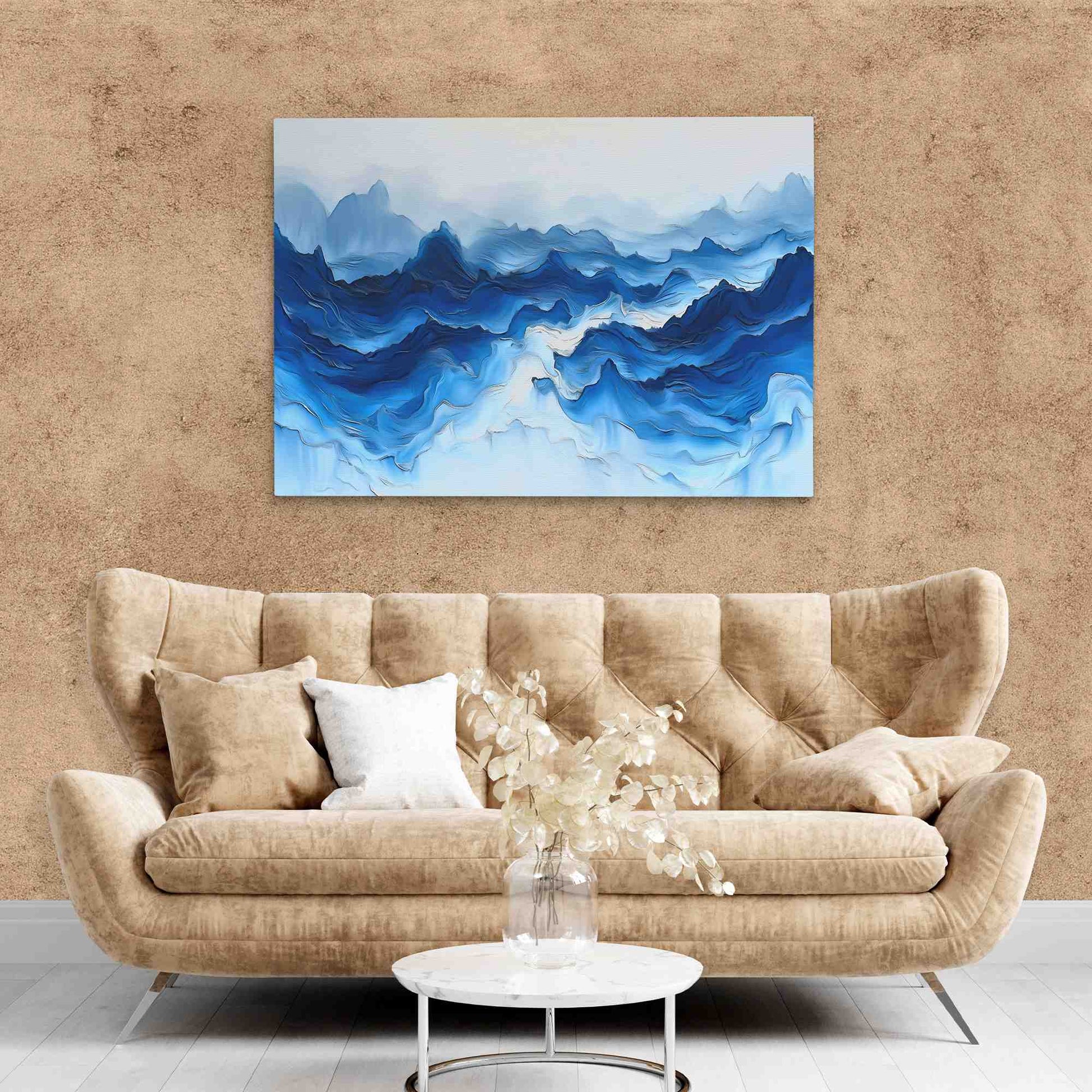 Ethereal Landscape - Large Abstract Canvas Print