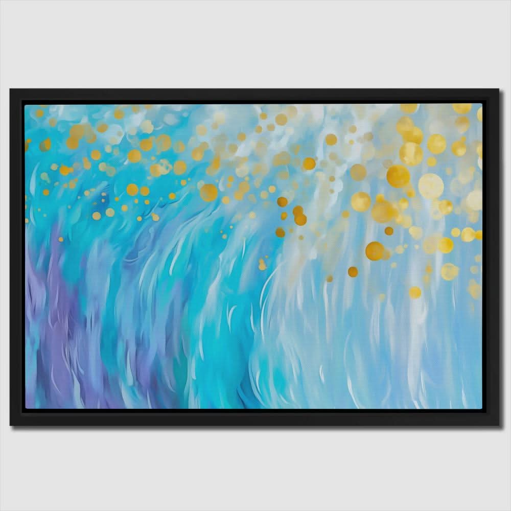 Ethereal Wave - Coastal Art for Bathroom