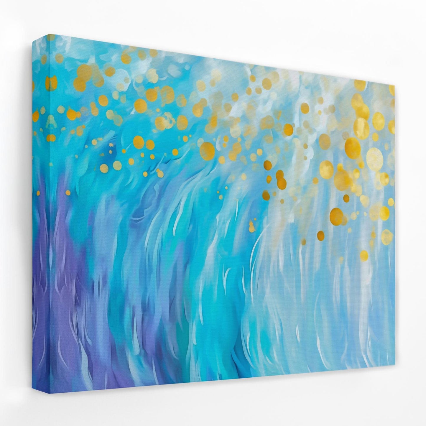 Ethereal Wave - Coastal Canvas Wall Art