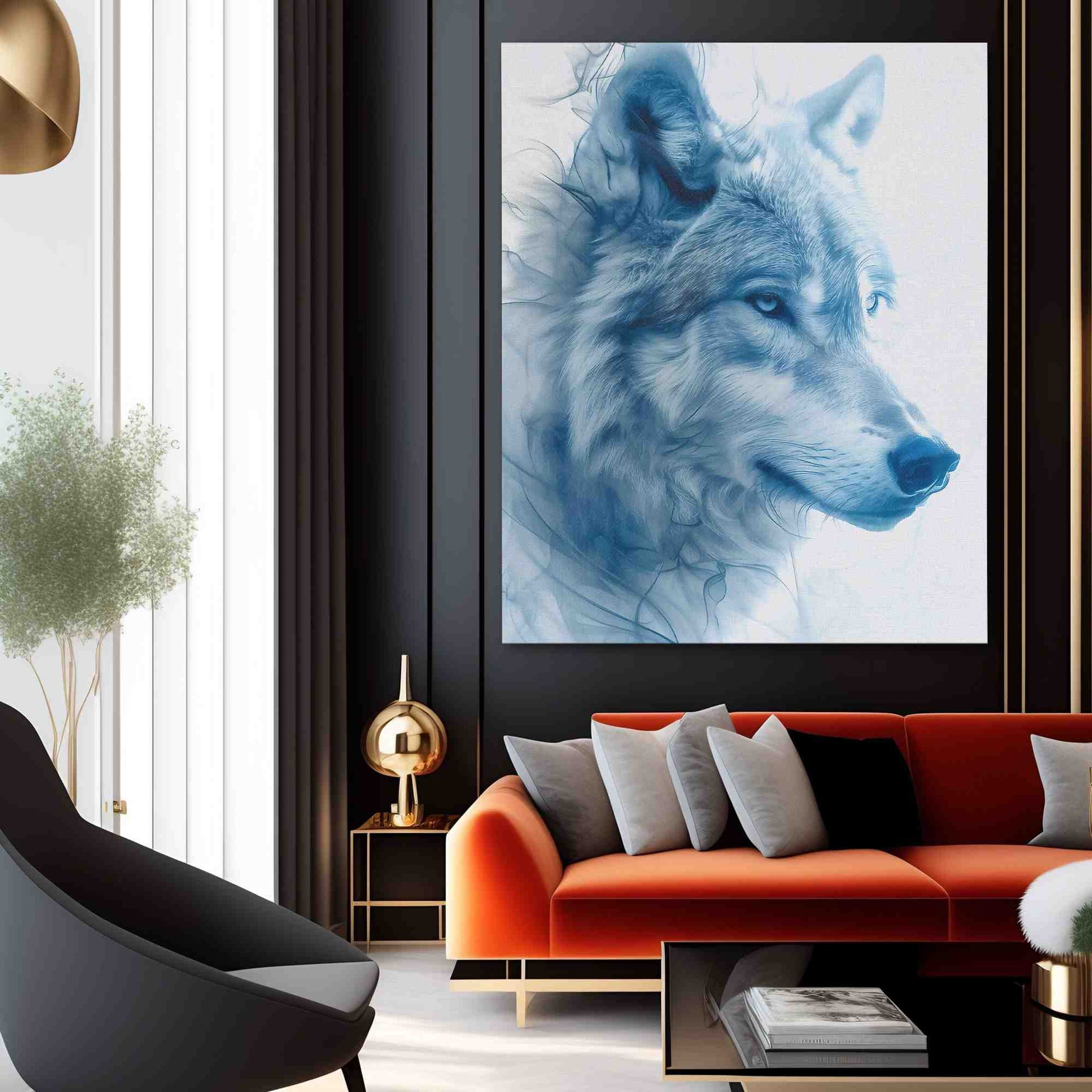 Ethereal Wolf - Animals Art