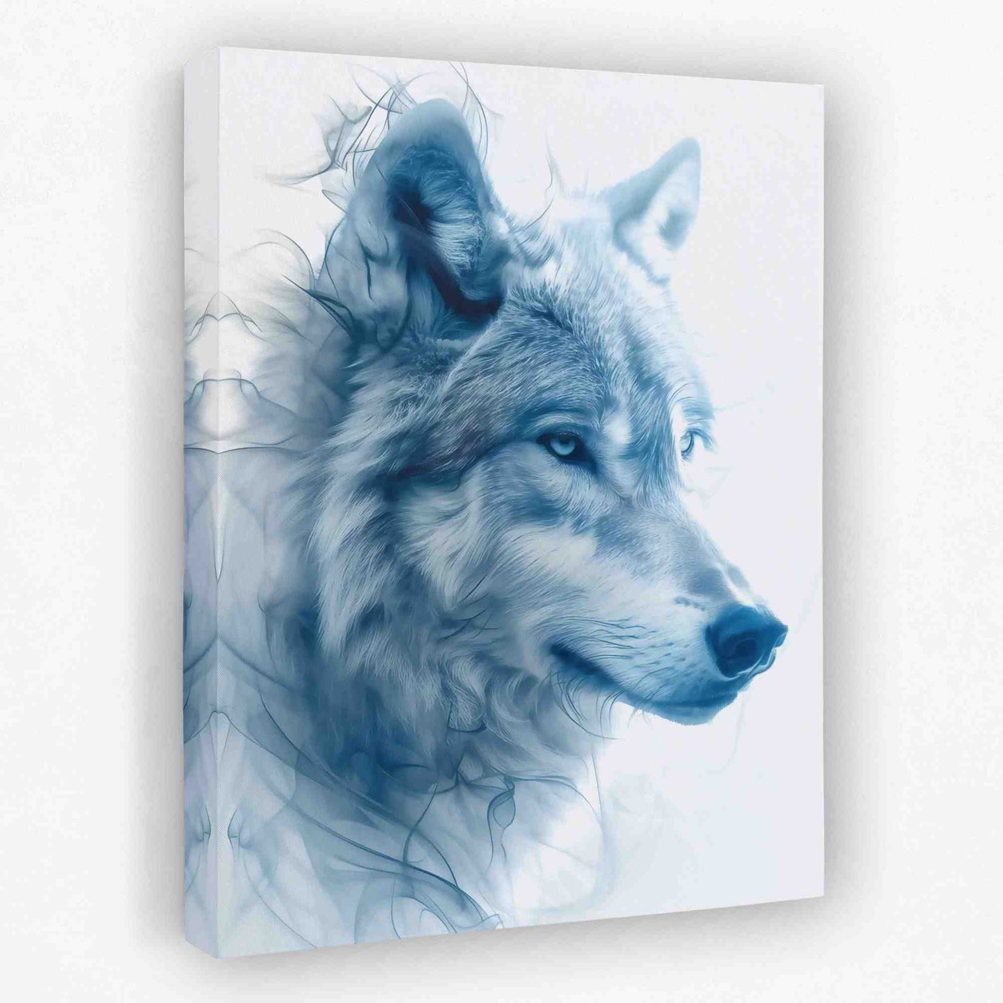 Ethereal Wolf - Animals Canvas Wall Art