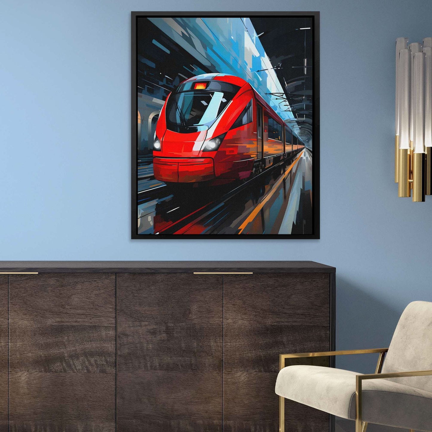 Evening Journey - Illustrations Art