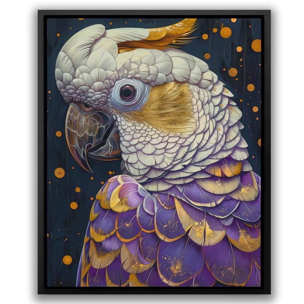 Exotic Elegance - Large Abstract Canvas Print