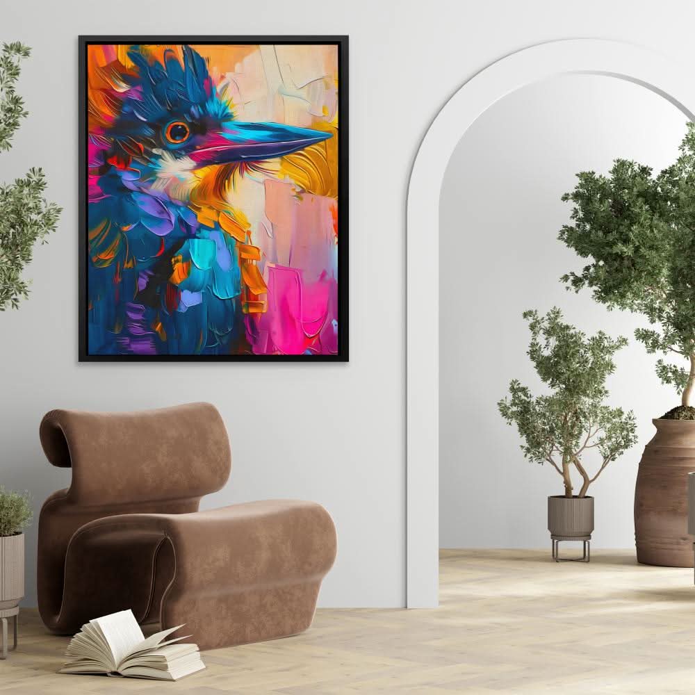Exotic Grace - Colorful Wall Art