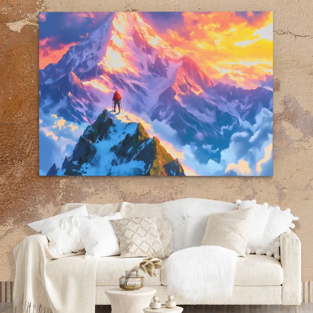 Extreme Mountaineering - Adventure Art