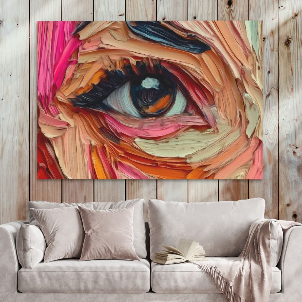 Eye of a Feminism - Eye Art for Bedroom