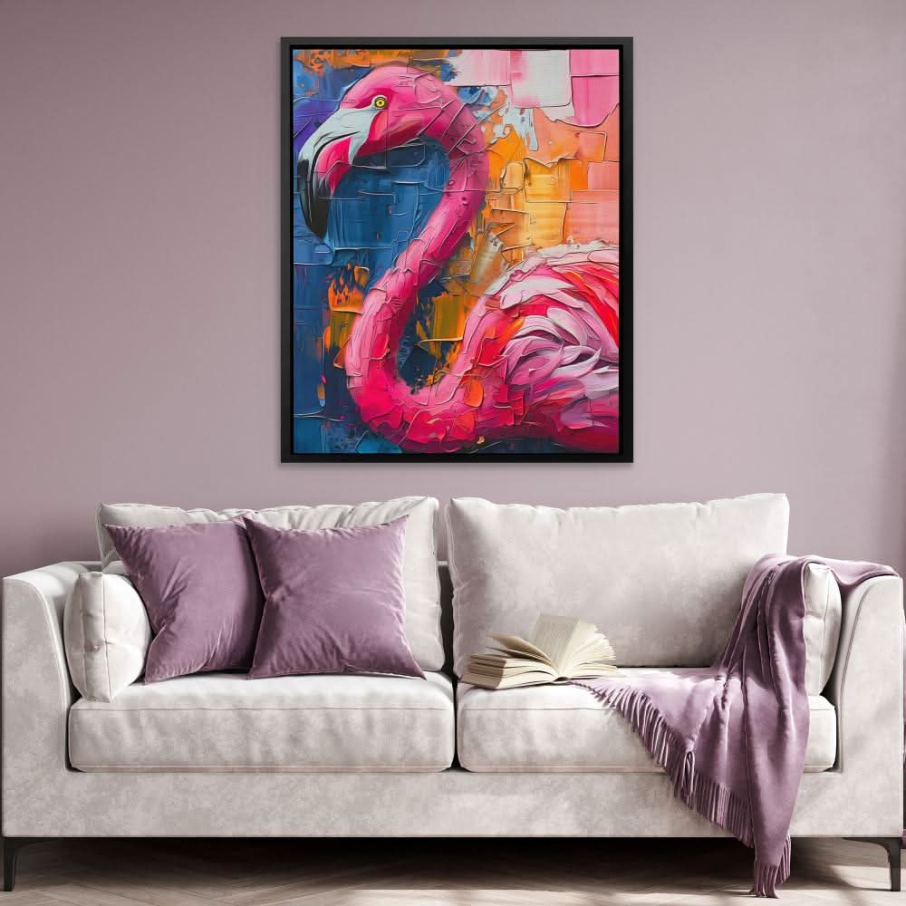 Fabulous Flamingo - Flamingo Art for Bedroom