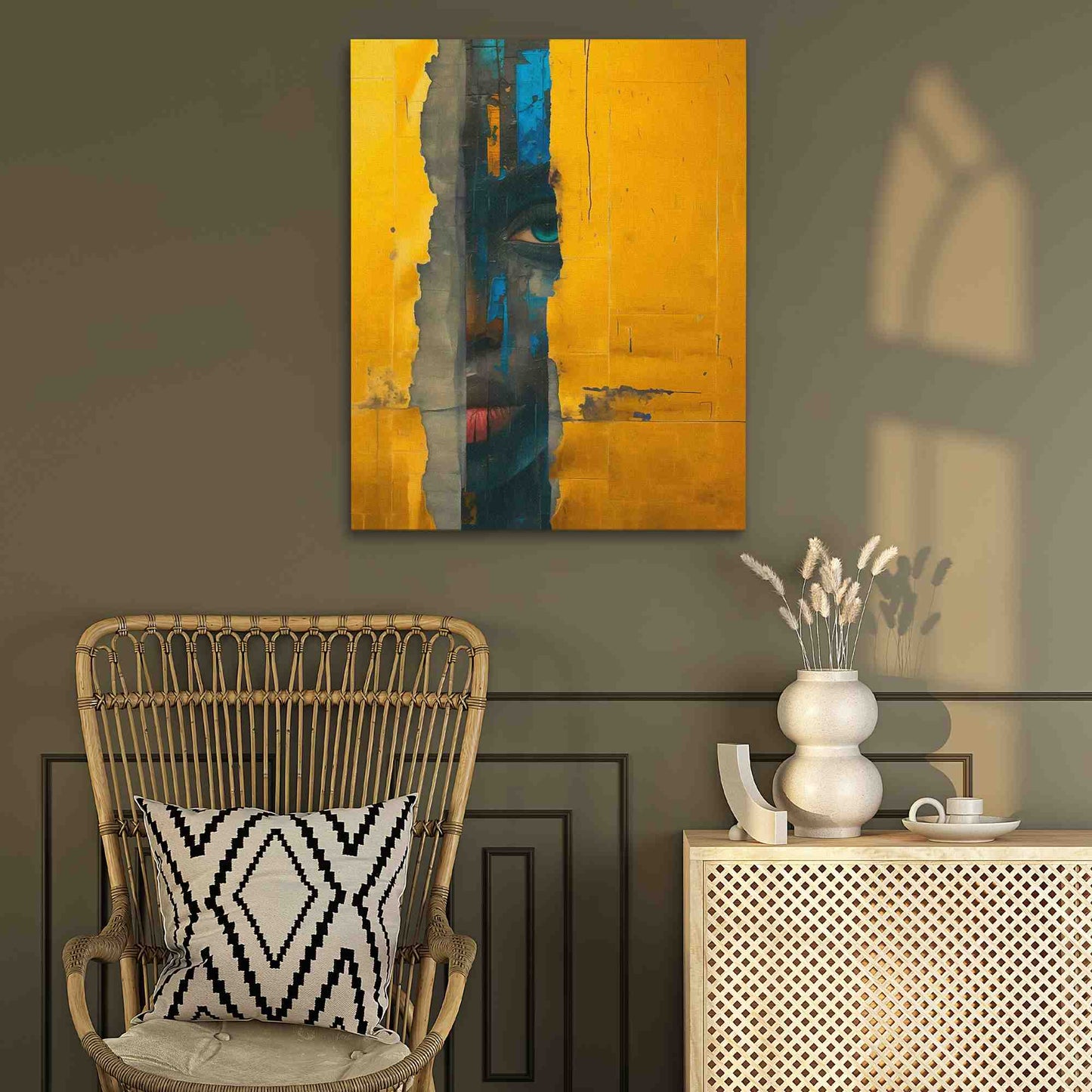 Facing the Beneath - Female Art