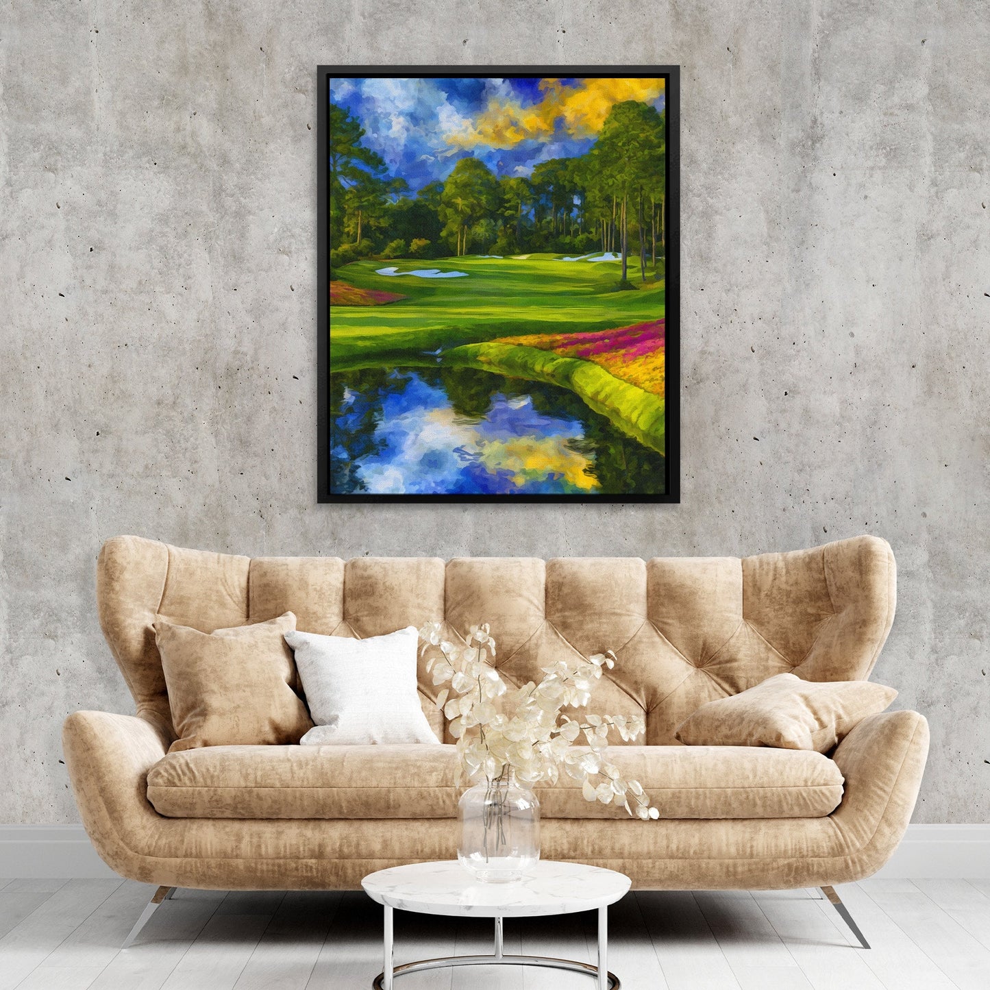 Fairway Mirror Dreams - Luxury Wall Art