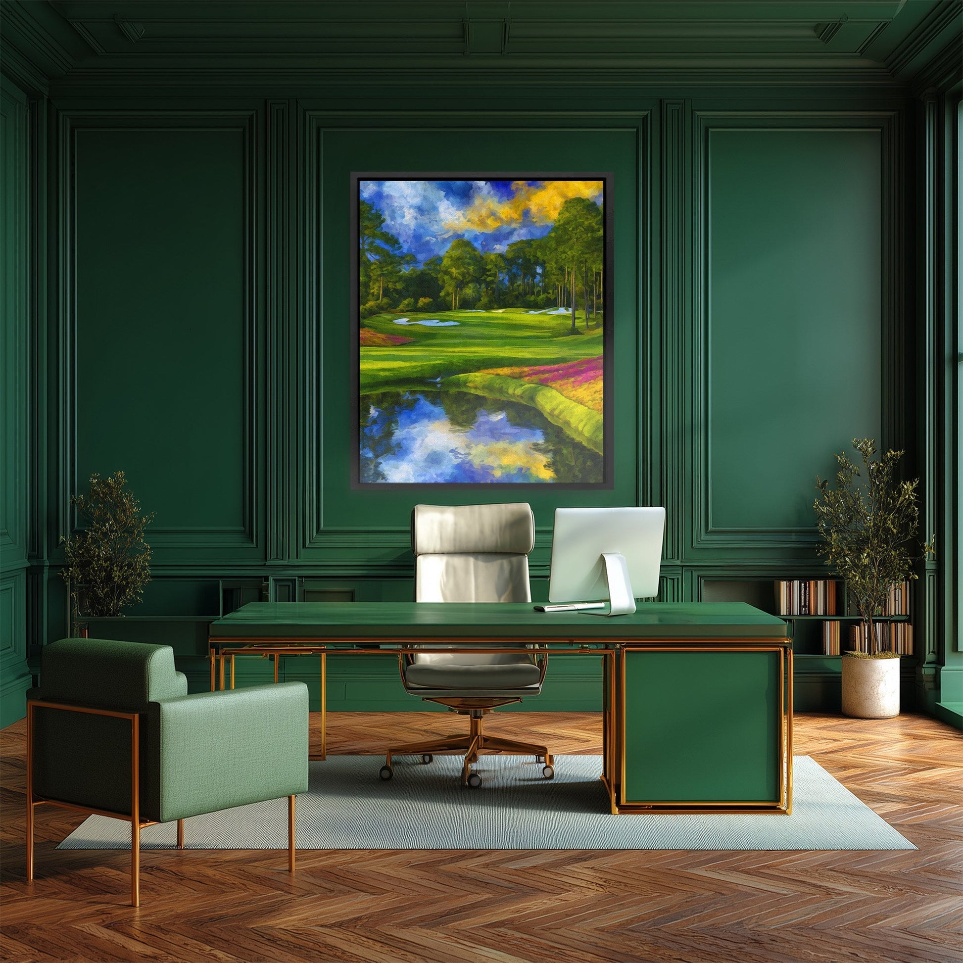 Fairway Mirror Dreams - Luxury Wall Art