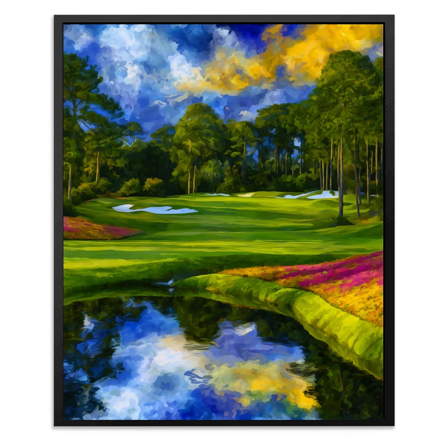 Fairway Mirror Dreams - Luxury Wall Art