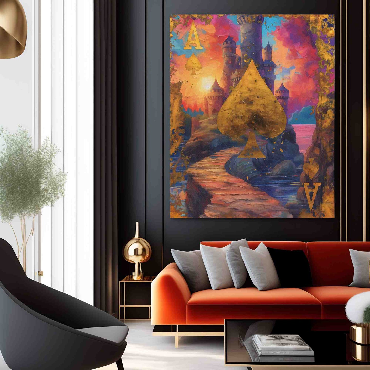 Fairytale Ace - Large Fantasy Canvas Print