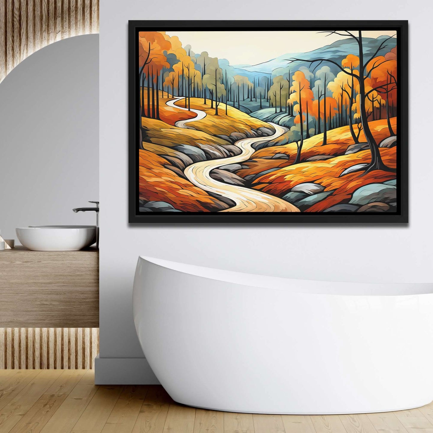 Fall Stream - Wall Art Print