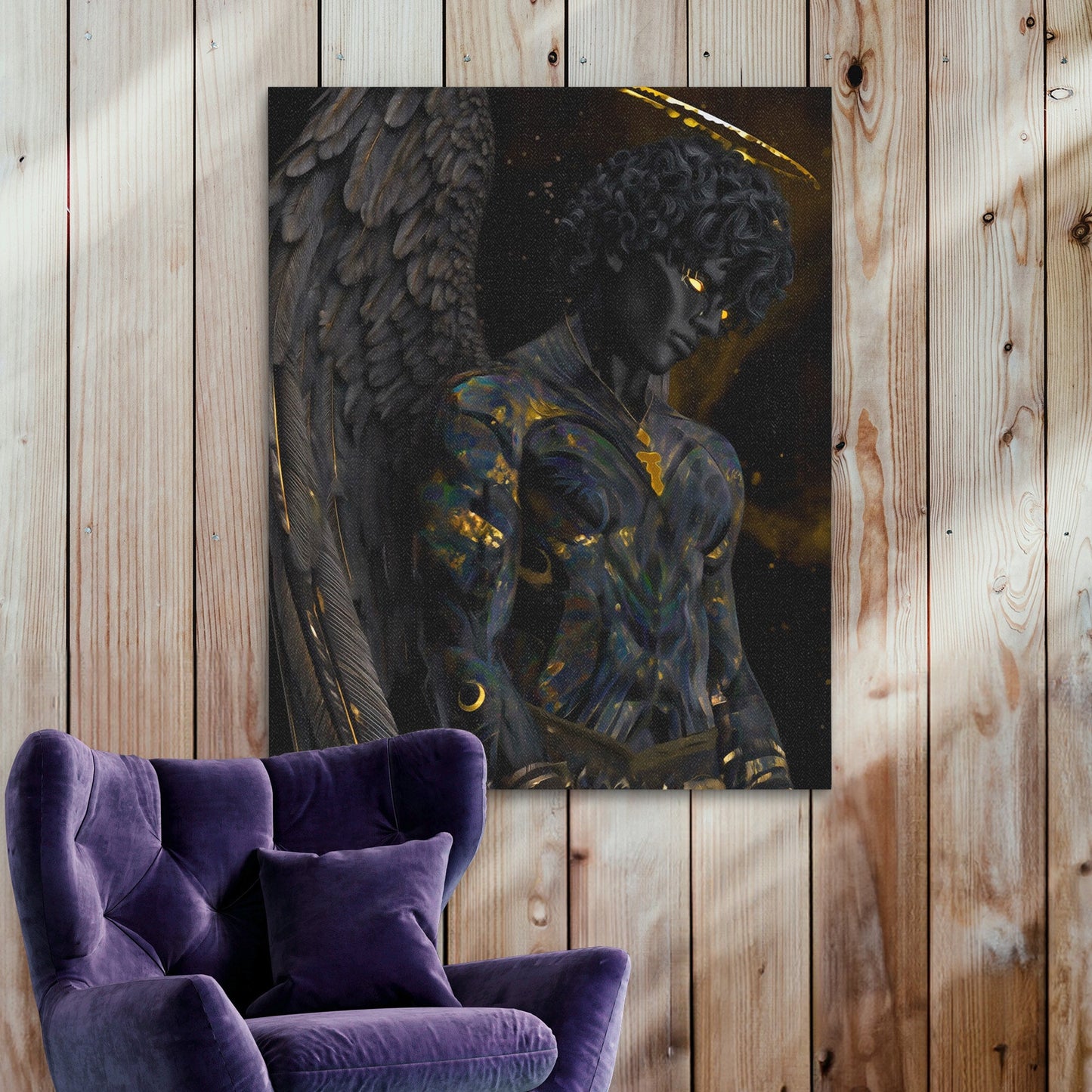 Fallen Angel's Halo - Luxury Wall Art