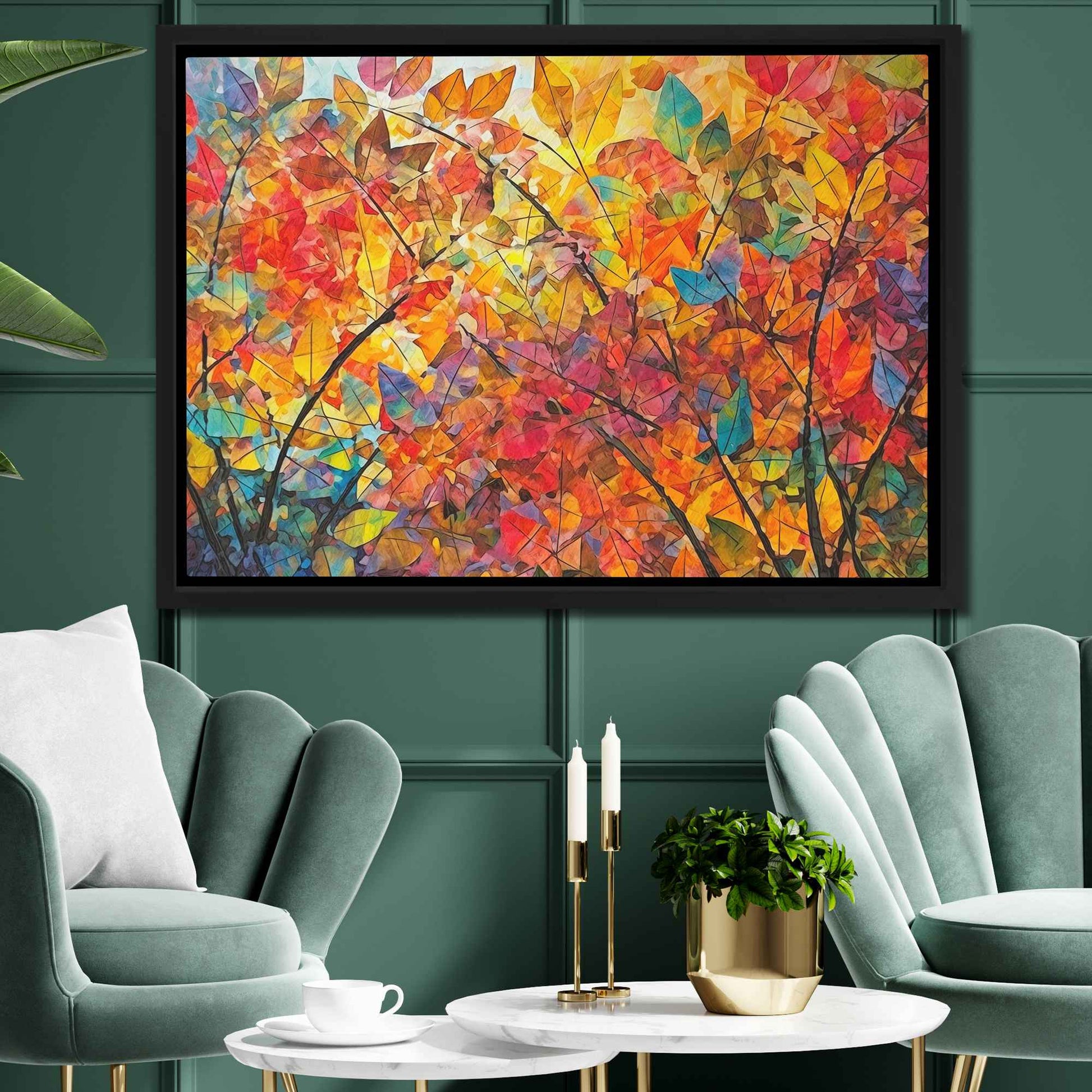 Falling Leaves - Fall Art