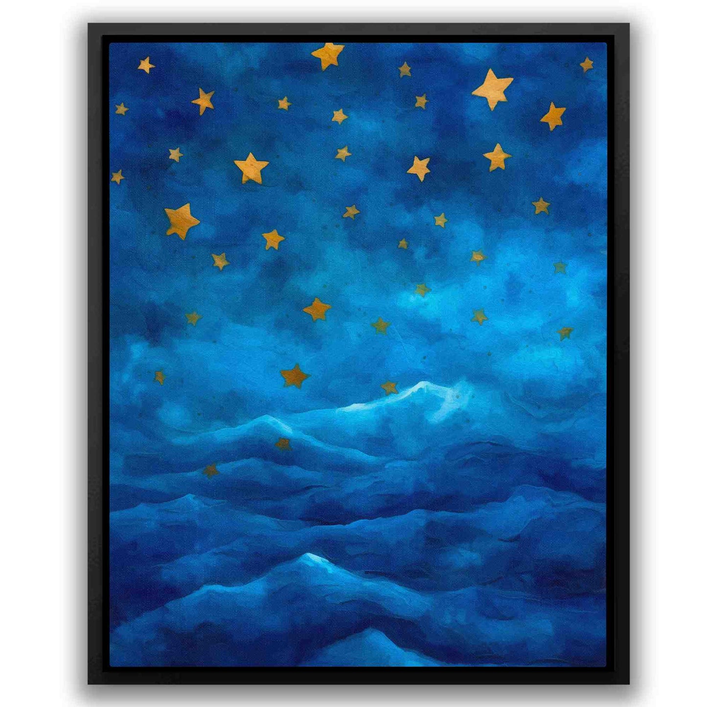 Falling Stars - Coastal Canvas Print