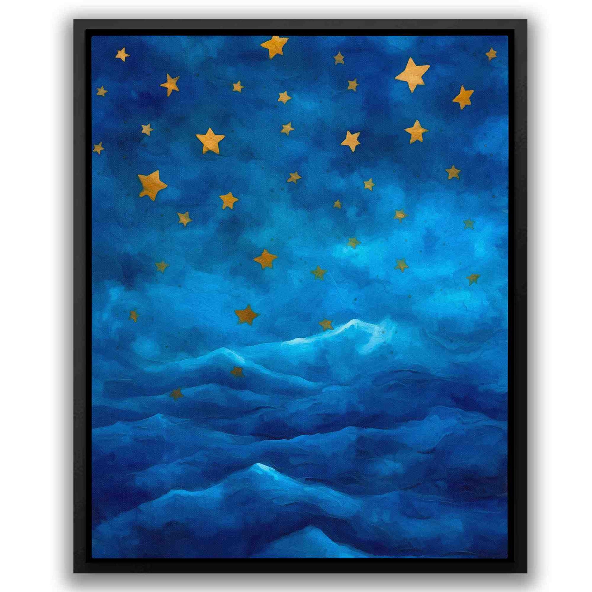 Falling Stars - Coastal Canvas Print
