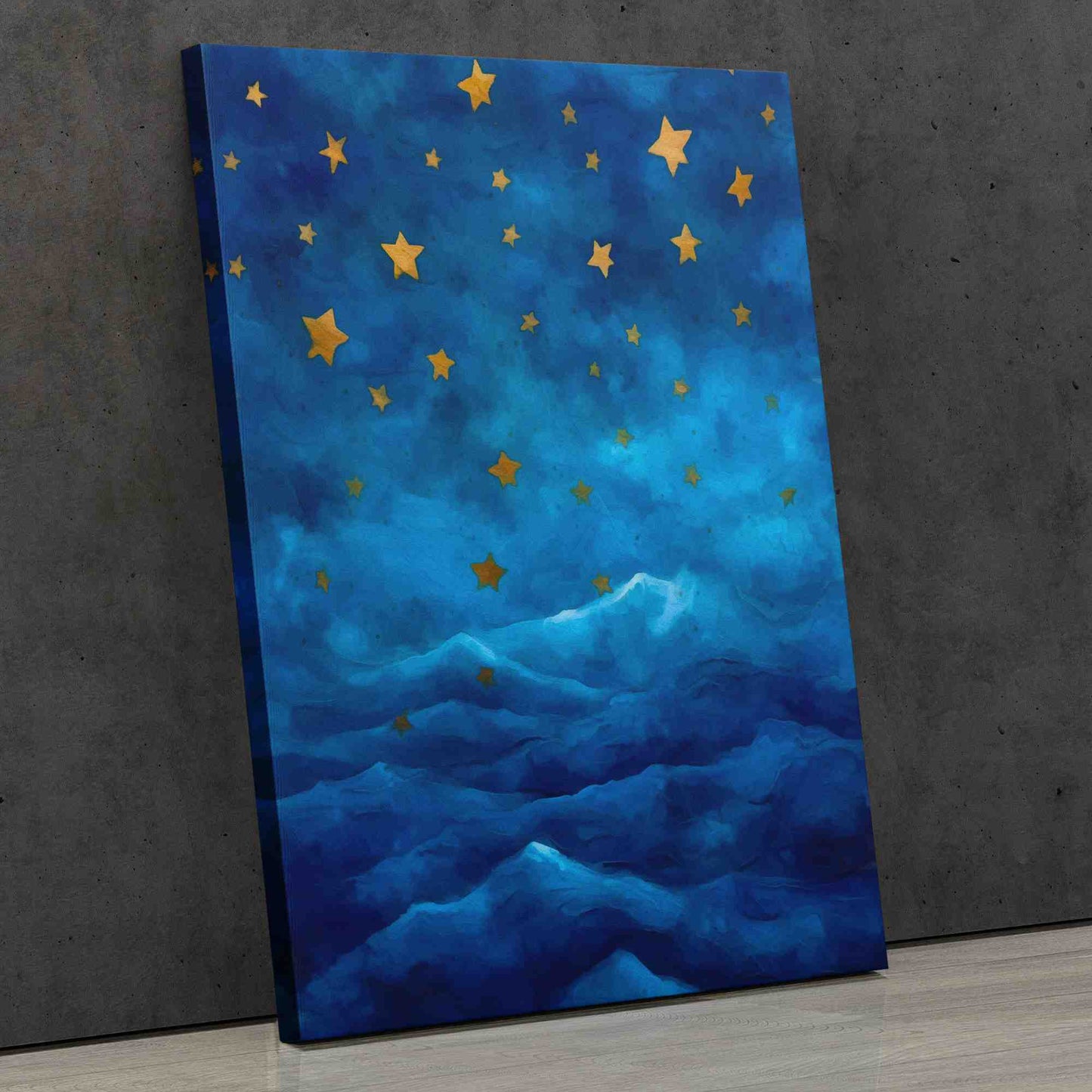 Falling Stars - Framed Art Print