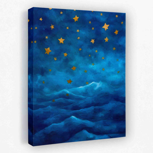 Falling Stars - Brendan Canvas Wall Art