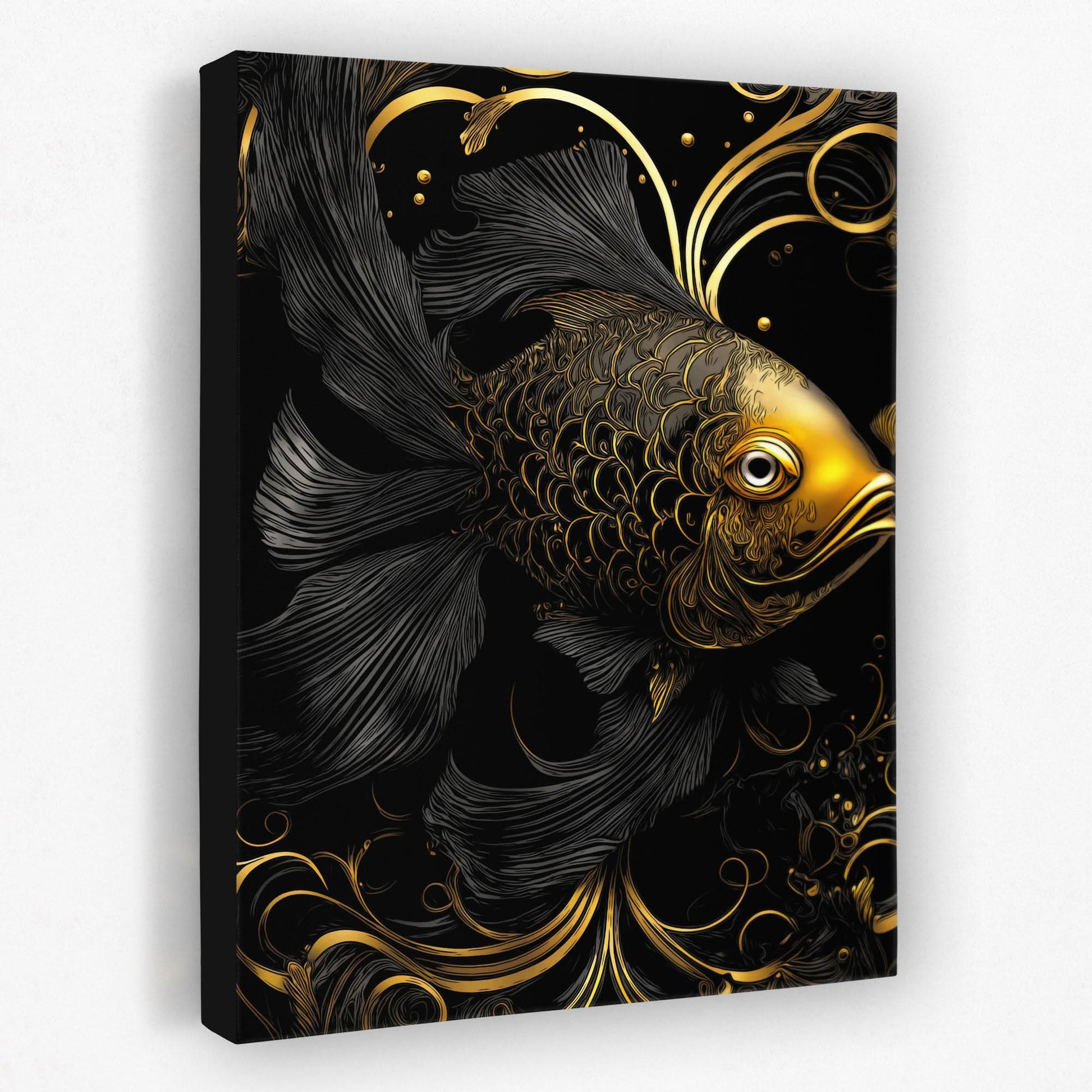 Fancy Fish - Animals Canvas Wall Art