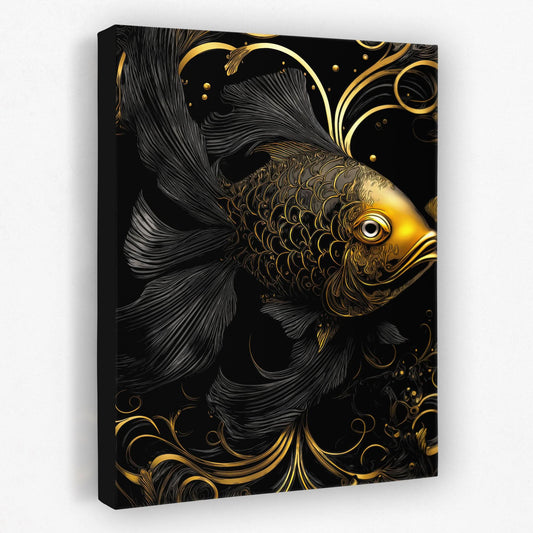 Fancy Fish - Animals Canvas Wall Art