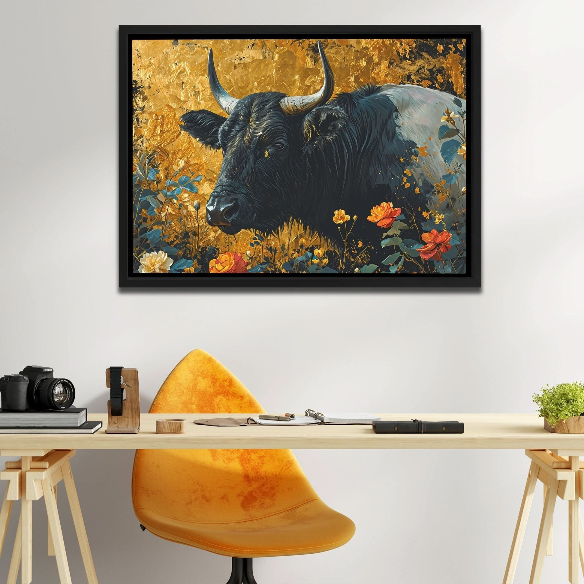 Farm Bull - Animals Art