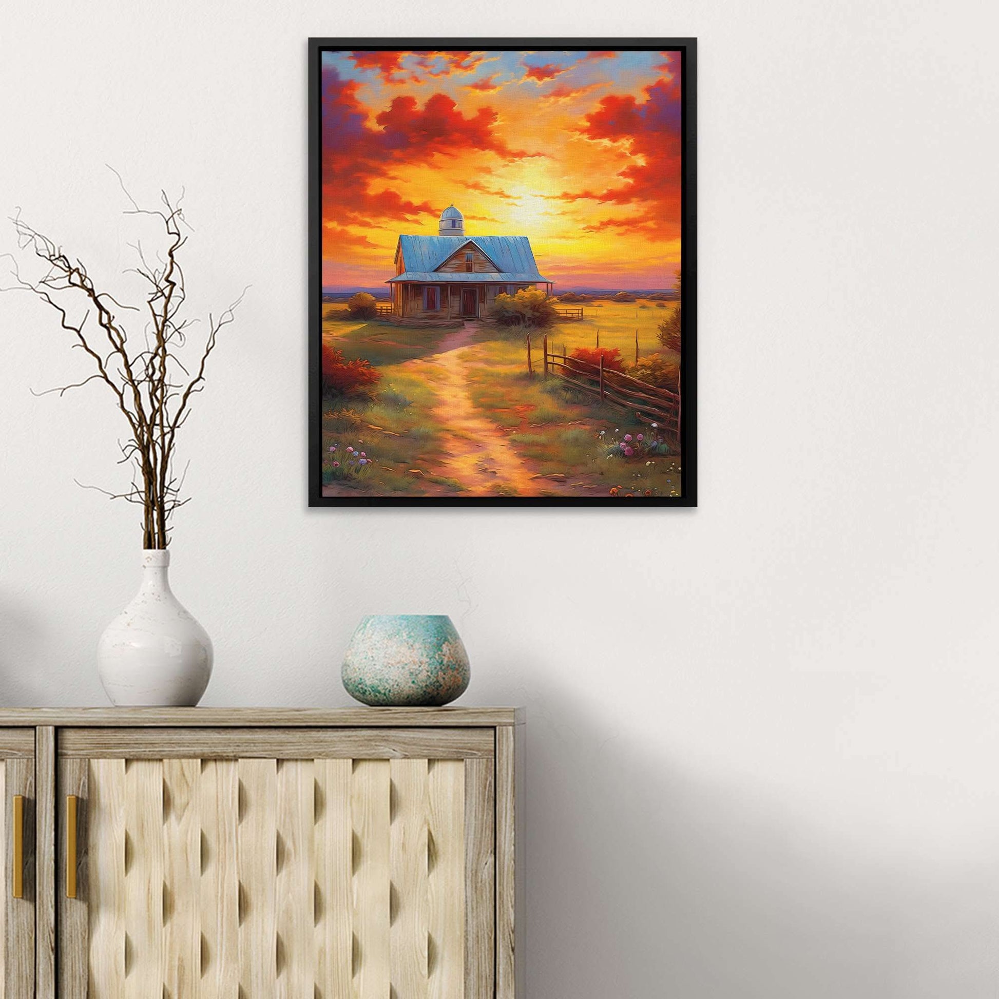Farmstead Melodies - Country Art