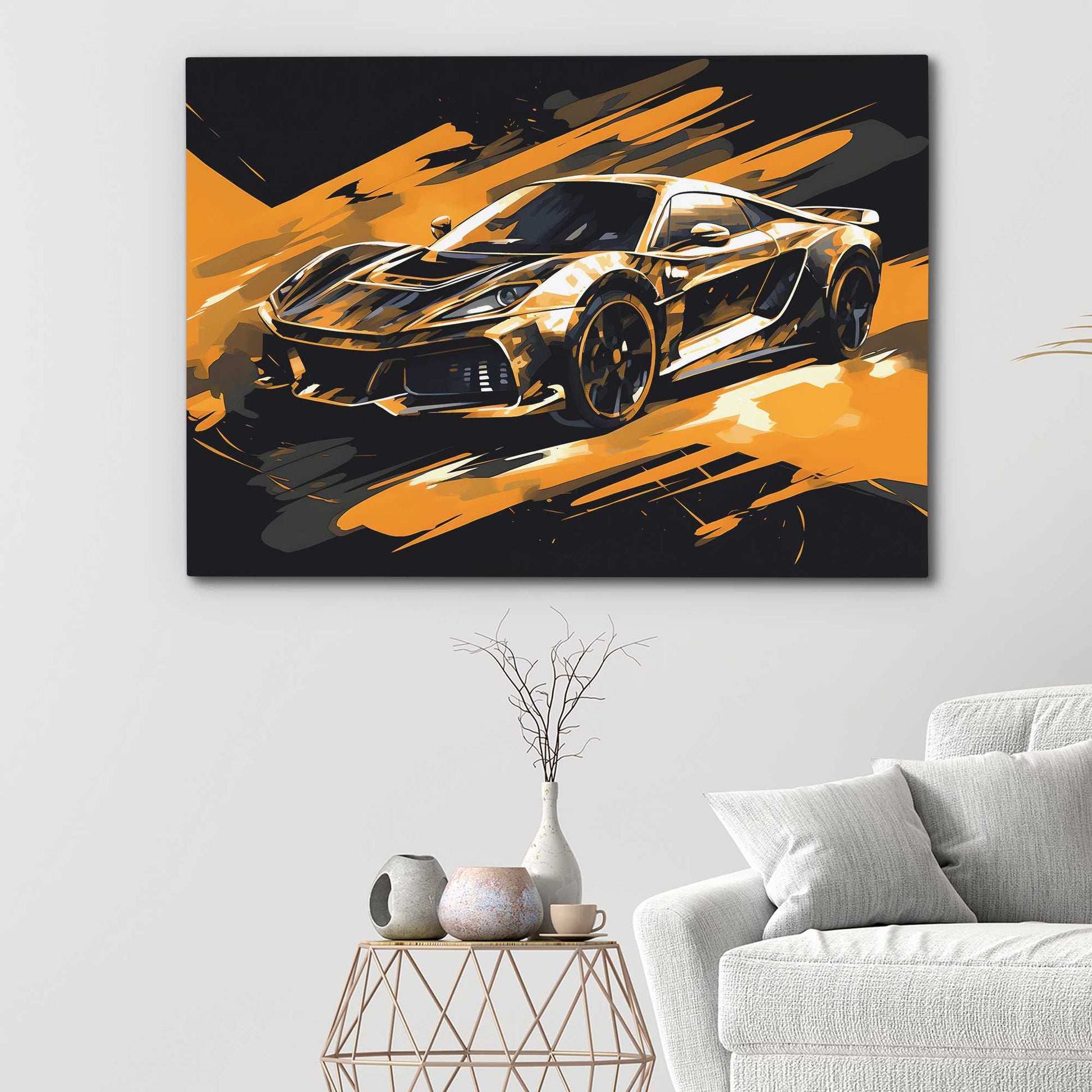 Fast Car - Automotive Art