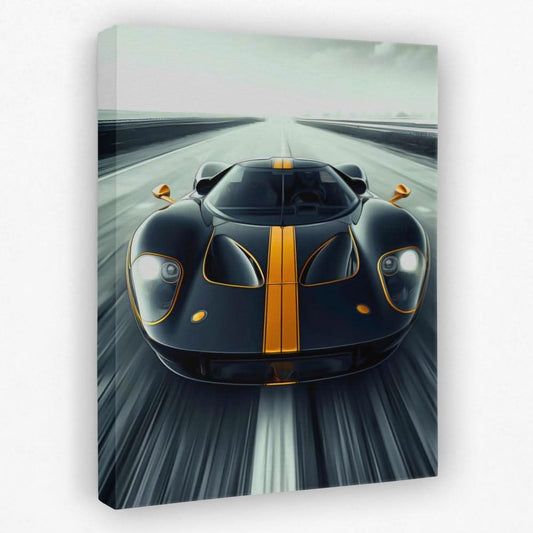 Fast Tracking - Automotive Canvas Wall Art