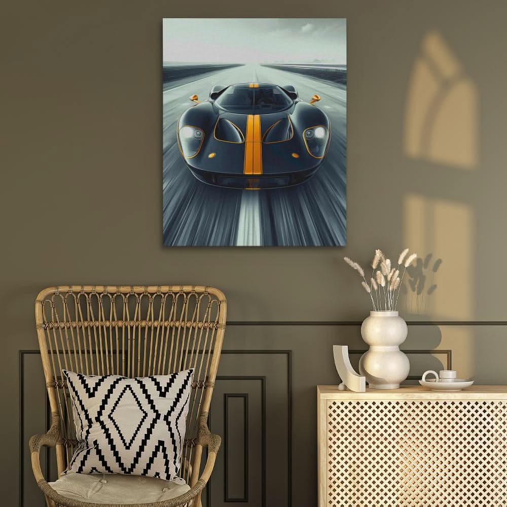 Fast Tracking - Canvas Wall Art