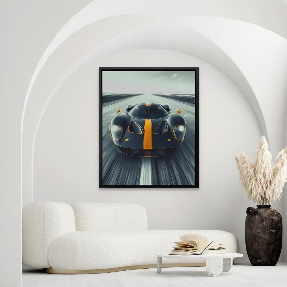 Fast Tracking - Automotive Art
