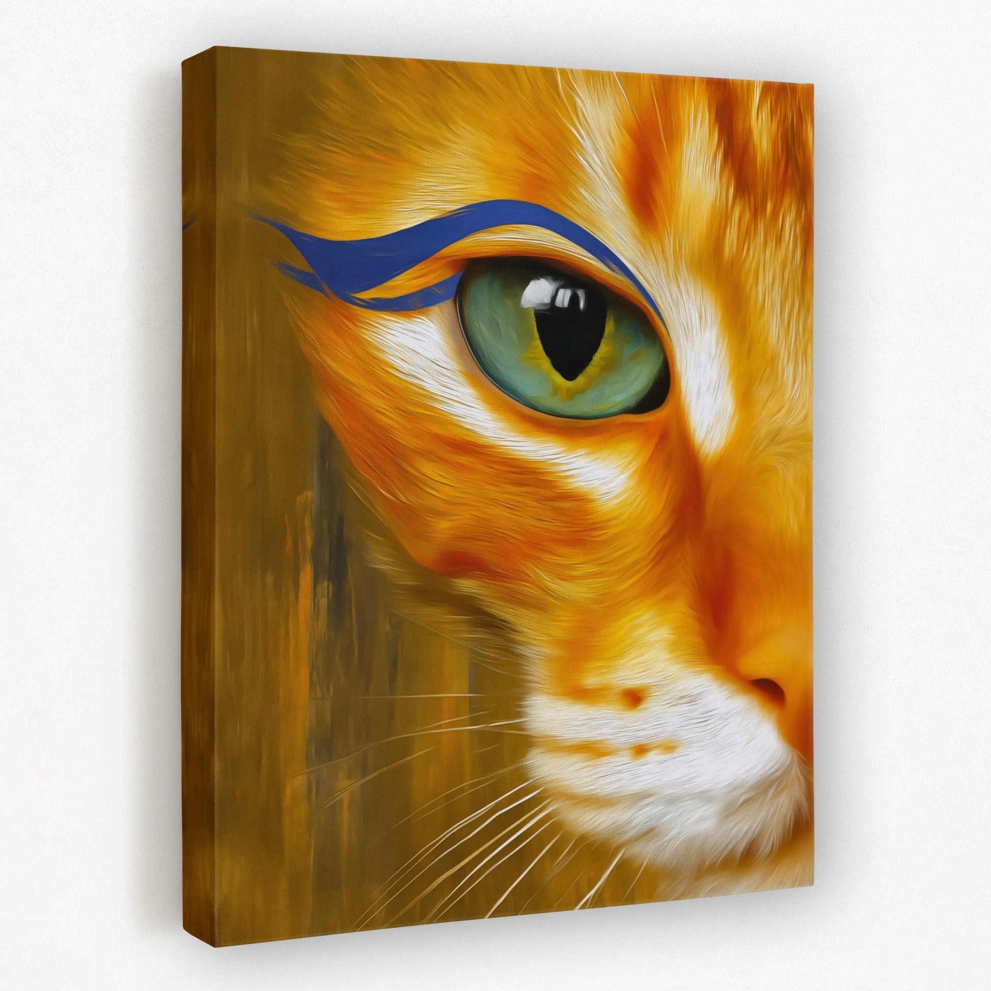 Feline Amber Oracle - Luxury Wall Art
