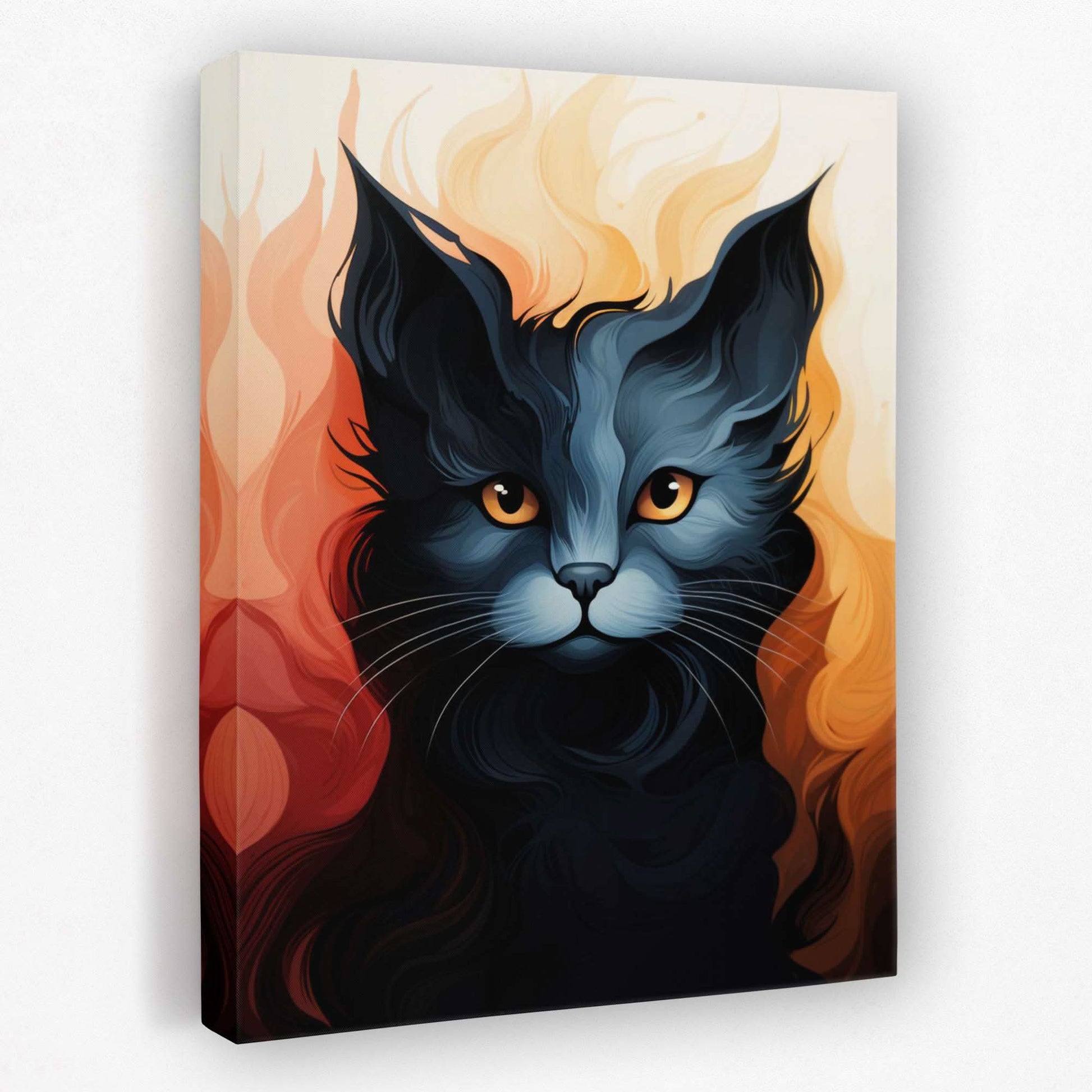 Feline Fantasy - Animals Canvas Wall Art
