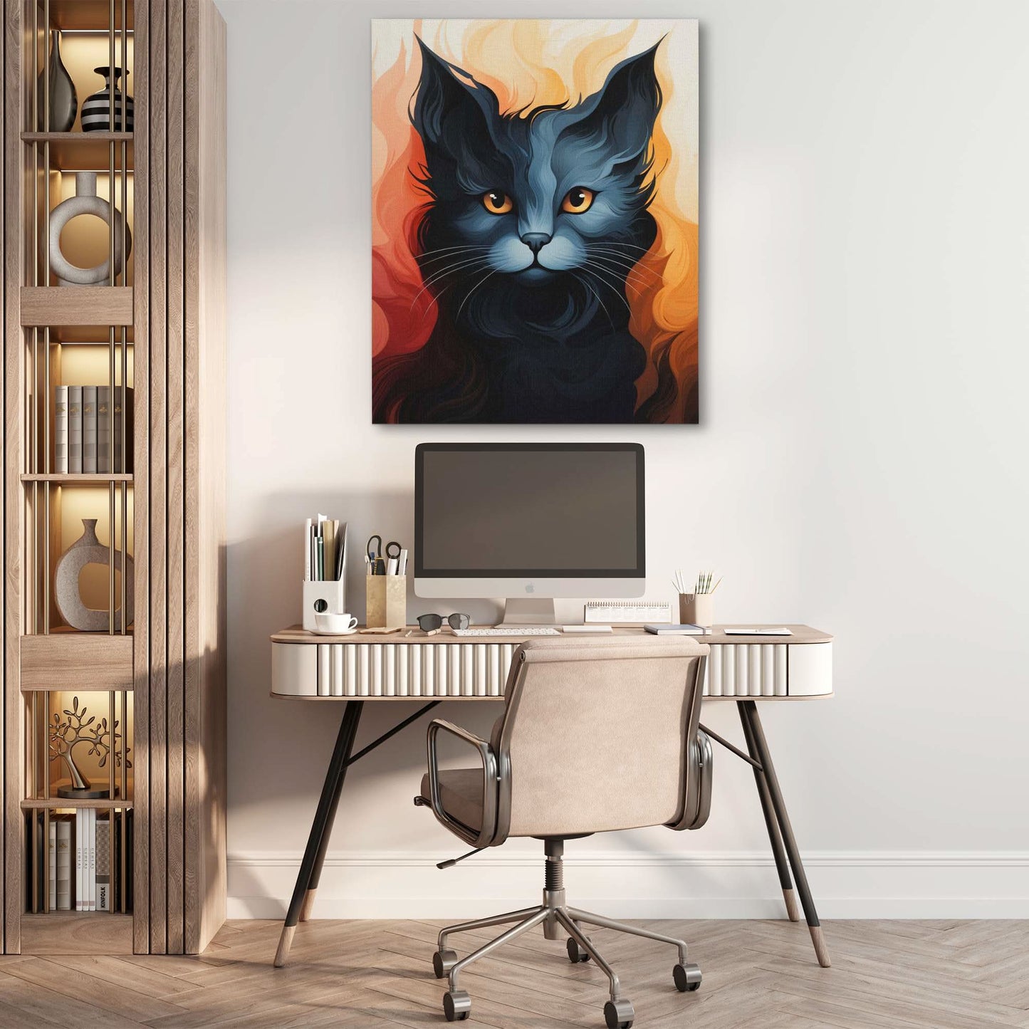 Feline Fantasy - Wall Art for Living Room