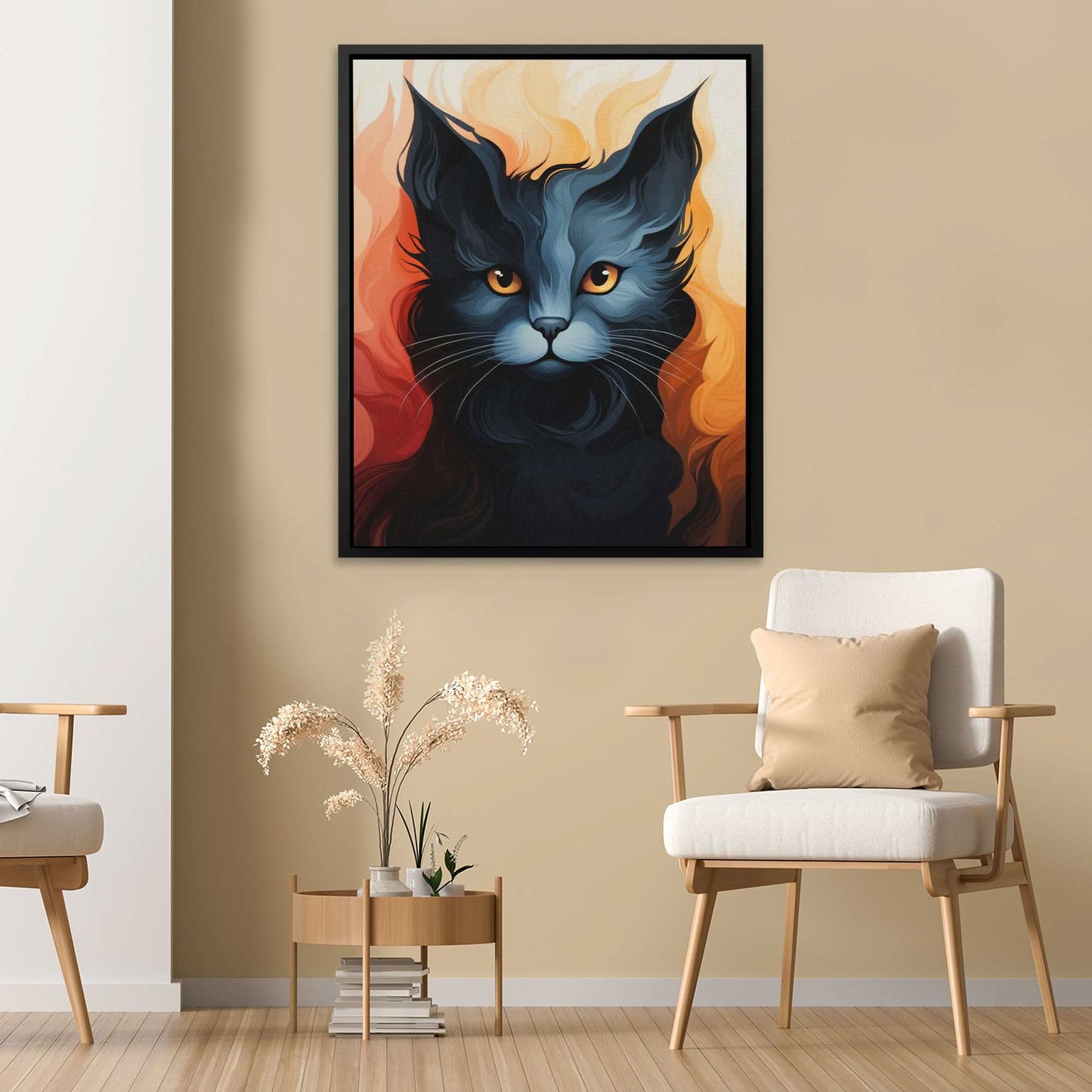 Feline Fantasy - Animals Art for Living Room